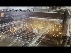 Hot Dip galvanized 3D Curvy hàng rào cho trường học nhà vườn hoặc sân chơi