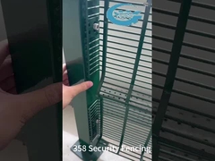 358 Cửa hàng an ninh chống leo núi Chiếc lưới thép mạ đan hạng nặng để bảo vệ tối đa