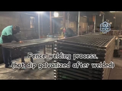 Lớp phủ bột hàng rào tạm thời được hàn với chứng nhận ISO9001 2015