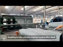 Lưới đá rọ PVC / Dây thép mạ kẽm nhúng nóng để bảo vệ sườn dốc