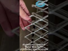 Aluminium mở rộng kim loại Mesh   Video sản phẩm Demo