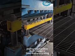 Tấm lưới thép đi bộ kiểu răng cưa, chống ăn mòn