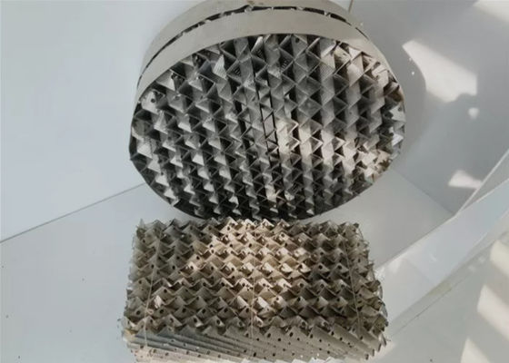 Industrial Metal Corrugated Packing for High Capacity Thermal Separation
