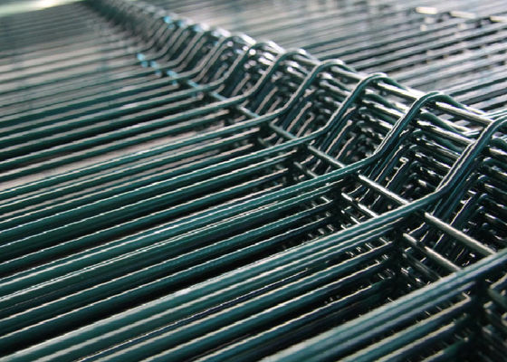 Hot Dipped Galvanized 3D Curved Fence Panel 2.0m-3.0m Width