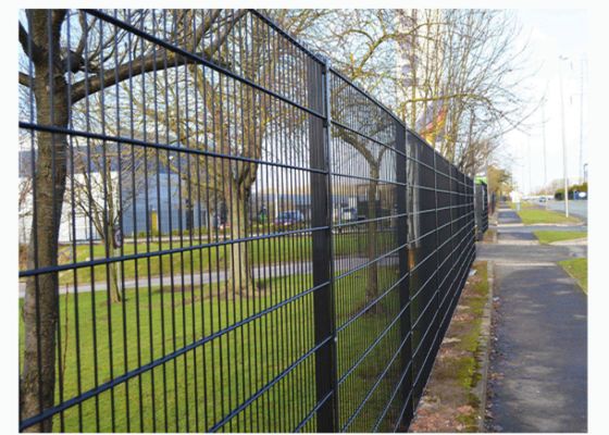 868 Welded Double Rod Wire Fence Gate House Security Decorative