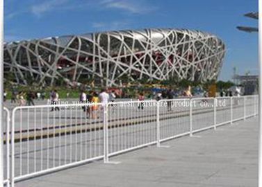 Hot-Dipped Galvanized Temporary Fence 1100X2100mm Steel Tube Frame