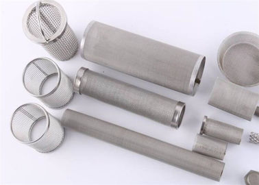 Micron Mesh Filter Tube Customized Material Thread Diameter 0.0008-0.92 Inch