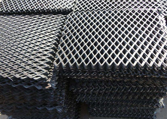 PVC Coated Expanded Metal Wire Mesh Use for Outdoor Protection