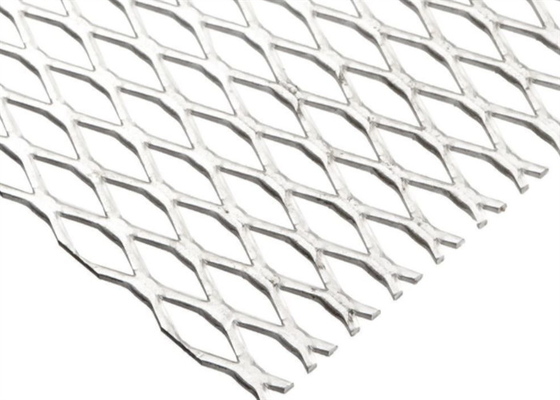 Lưới kim cương mở rộng 10 * 20 mm được phủ PVC để trang trí trần