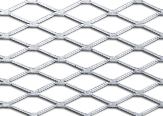 Lưới kim loại mở rộng mạ kẽm có lỗ kim cương 25 * 50mm 1,2 * 2,4m