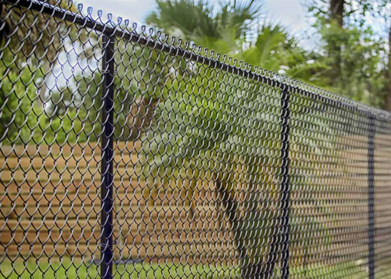 Liên kết chuỗi thép carbon thấp Hàng rào lưới tạm thời Chiều cao 1,5-3m