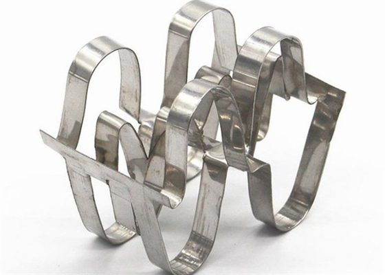 Tháp kim loại thép không gỉ Super Raschig Ring chống áp suất cao