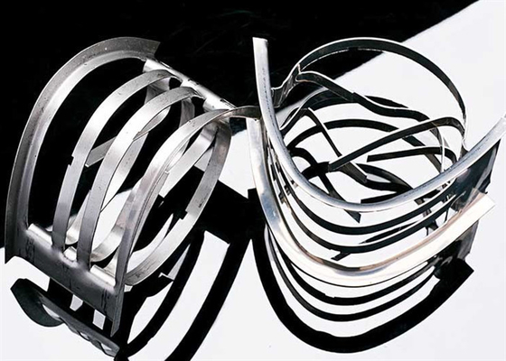 Thép không gỉ 304 Metal Intalox Tower Packaging For Industrial 50*50*0.7mm