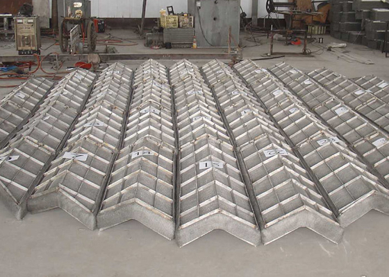 Ss 304 Wire Mesh đan gối Pad cho bộ lọc nước hơi / tháp hóa học