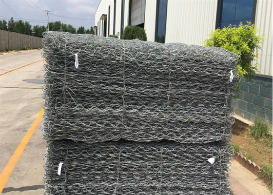 Hdg 120x150 kim loại lưới mịn Gabion giỏ cho tường chống đá