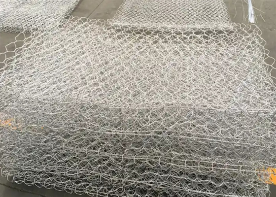 Lỗ lưới sợi Gabion xoắn 60x80mm / 80x100mm / 100x120mm