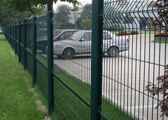 Pvc ốp tam giác cong hàng rào cho sân chơi vườn 1.8 * 2.5m