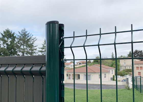 Cửa hàng sợi sắt V Mesh Triangle Bending Cửa cho đường cao tốc / sân 1.8 * 2.4m