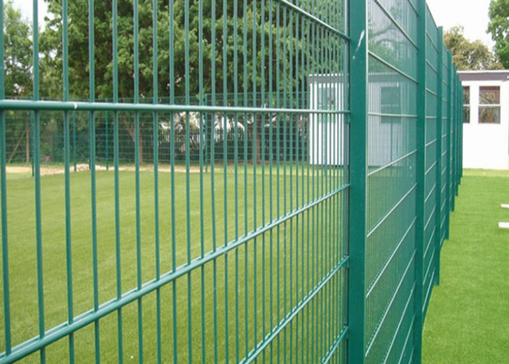 Q235 Thép carbon thấp 8-6-8mm Double Loop Wire Fence cho tòa nhà công cộng