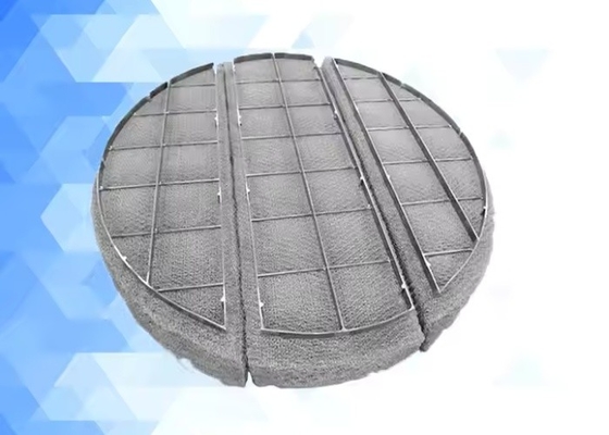 Wire Mesh Demister Pad 304 316 Thép không gỉ để tách khí lỏng