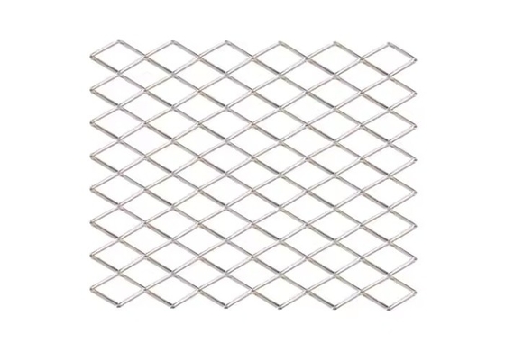Thép carbon thấp kẽm kim loại mở rộng kim loại dây lưới kim cương 1.22 * 2.44m