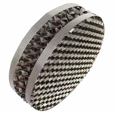 SS 316L Tháp cột hóa học đóng gói dây thép vải vải lợp