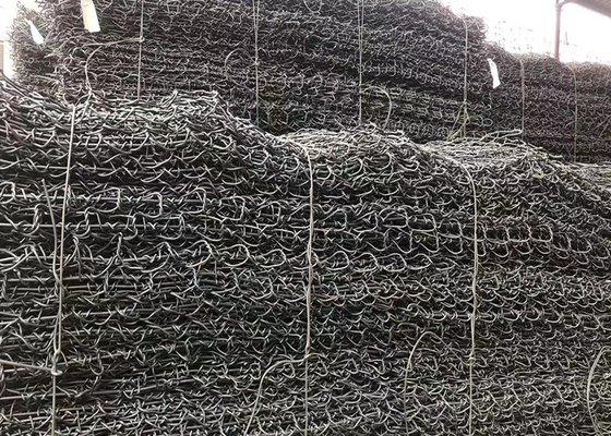 High Zinc Galvanized Gabion Basket Wire Cage để bảo vệ đất và mất nước