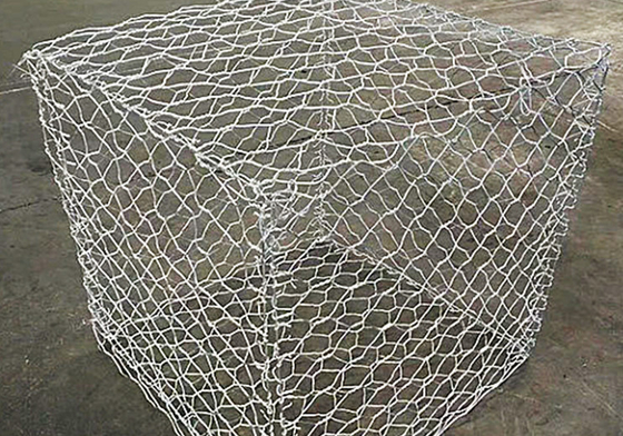 Thép carbon thấp Gabion giáp giỏ để bảo vệ nước và đất