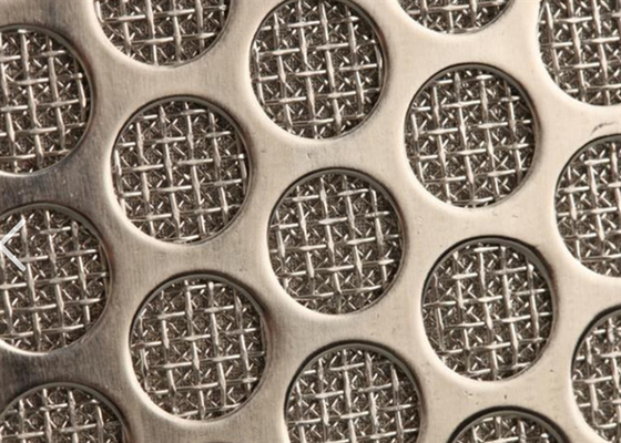 Thép không gỉ lỗ lưới dây để decoiling và lọc xi lanh
