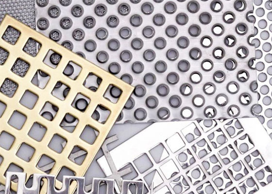 Thép carbon thấp đâm lưới sợi lỗ cho bộ lọc màn hình