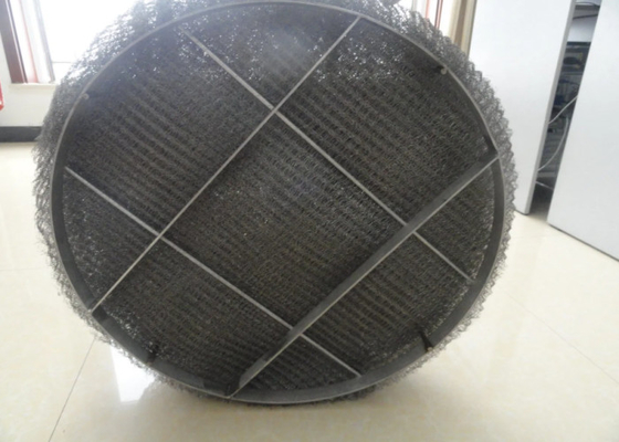 316 SS Wire Mesh Demister Pad Cải chất lỏng hơi bền cho sử dụng công nghiệp