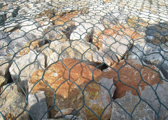 Mạng lưới Gabion nhúng nóng để kiểm soát xói mòn 2m X 1m X 1m