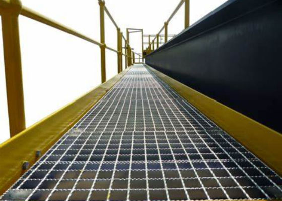 Môi trường thân thiện tái chế đường đi bộ công nghiệp Grating 600 × 3000mm