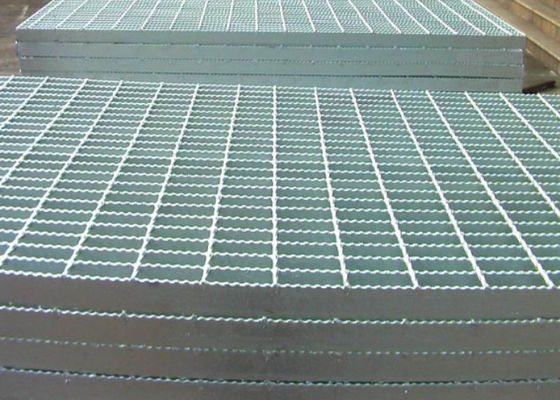 Tấm grating lối đi mạ kẽm chống trượt chịu tải nặng cho sàn công nghiệp
