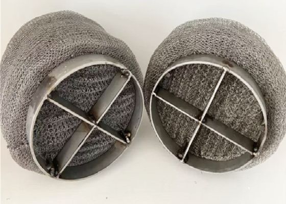 Thép không gỉ Mesh Wire Demister Pad cho phân tách khí lỏng