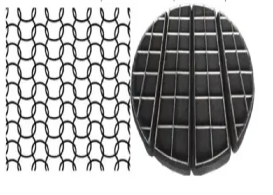 Thép không gỉ Mesh Wire Demister Pad 10x10 cho phân tách khí-nước