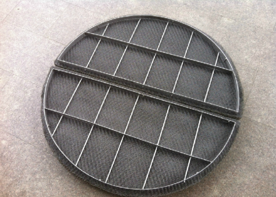 Wire Mesh Demister Pad để tách khí-nước 100mm-2000mm
