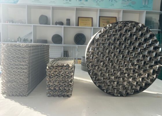SS316l Bao bì có cấu trúc chuyển khối lượng cho cột chỉnh sửa hóa học