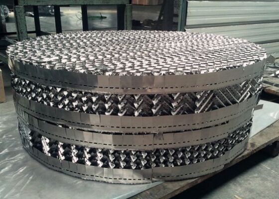 Đóng gói cấu trúc kim loại SS304 cho tháp tách khí-lỏng