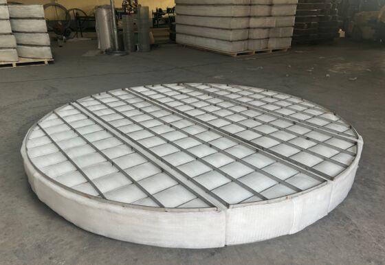 PP Dệt lưới sợi Demister Pad cho bộ tách hơi-nước 3000mm