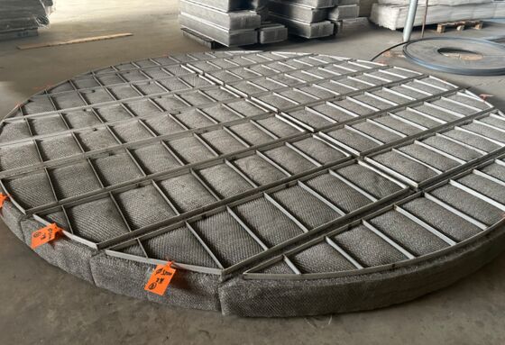 SS304 Wire Mesh Demister Pad Diameter 500mm để giảm giọt chất lỏng từ khí