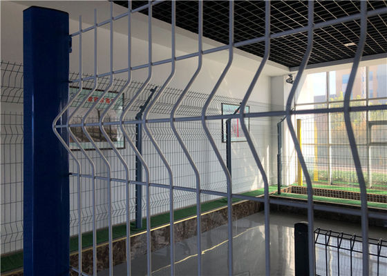 Tấm hàng rào lưới sắt trắng, tấm hàng rào lưới hàn chống ăn mòn