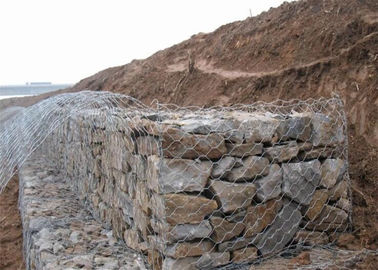 Bền PVC phủ dây Gabion Lưới chịu lực nặng 2-3,5mm cho trang trại