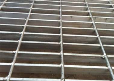 Lối đi bằng thép nhúng nóng nhẹ Grating Trọng lượng nhẹ Đen / Trắng Dễ dàng cài đặt