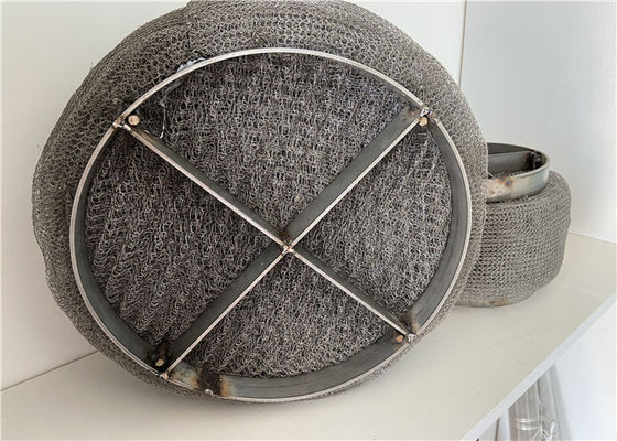Tháp nội bộ SS316L Wire Mesh Demister Pad cho hệ thống phục hồi hơi