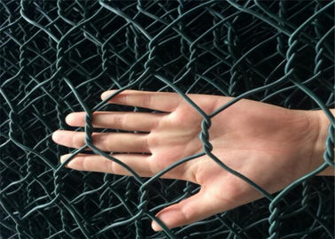 Lục giác Gabion giữ lại chu vi biên giới quân đội