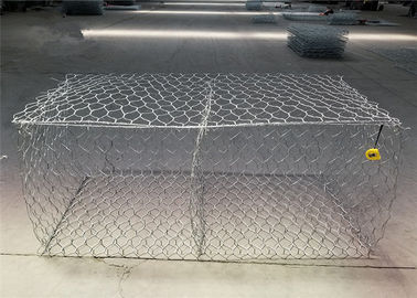 Lưới Gabion 2.2mm 60x80mm cho tường Gabion River Bank