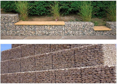 2x1x1m Gabion Basket Wire Mesh ASTM A974 Tiêu chuẩn cho sông