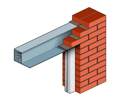 Lưới thép đục lỗ mạ kẽm Buliding U Channel Lintel