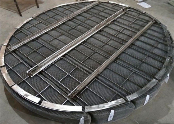 Bộ đệm khử sợi lưới để tách khí lỏng hóa học 168 Kg/m3